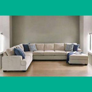 طقم أريكة مريح على شكل U